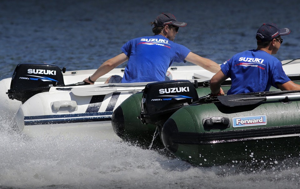 Лодочный мотор Suzuki DT 15 AS Двухтактный лодочный мотор Сузуки 15